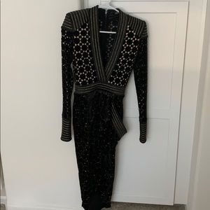 ZHIVAGO Hi-Low MIDI DRESS